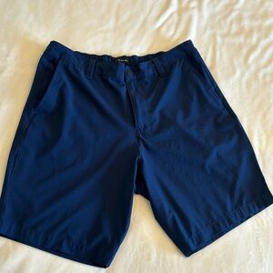 Men's BANANA REPUBLIC Golf Shorts Dark Indigo Blue Size 38- Excellent!
